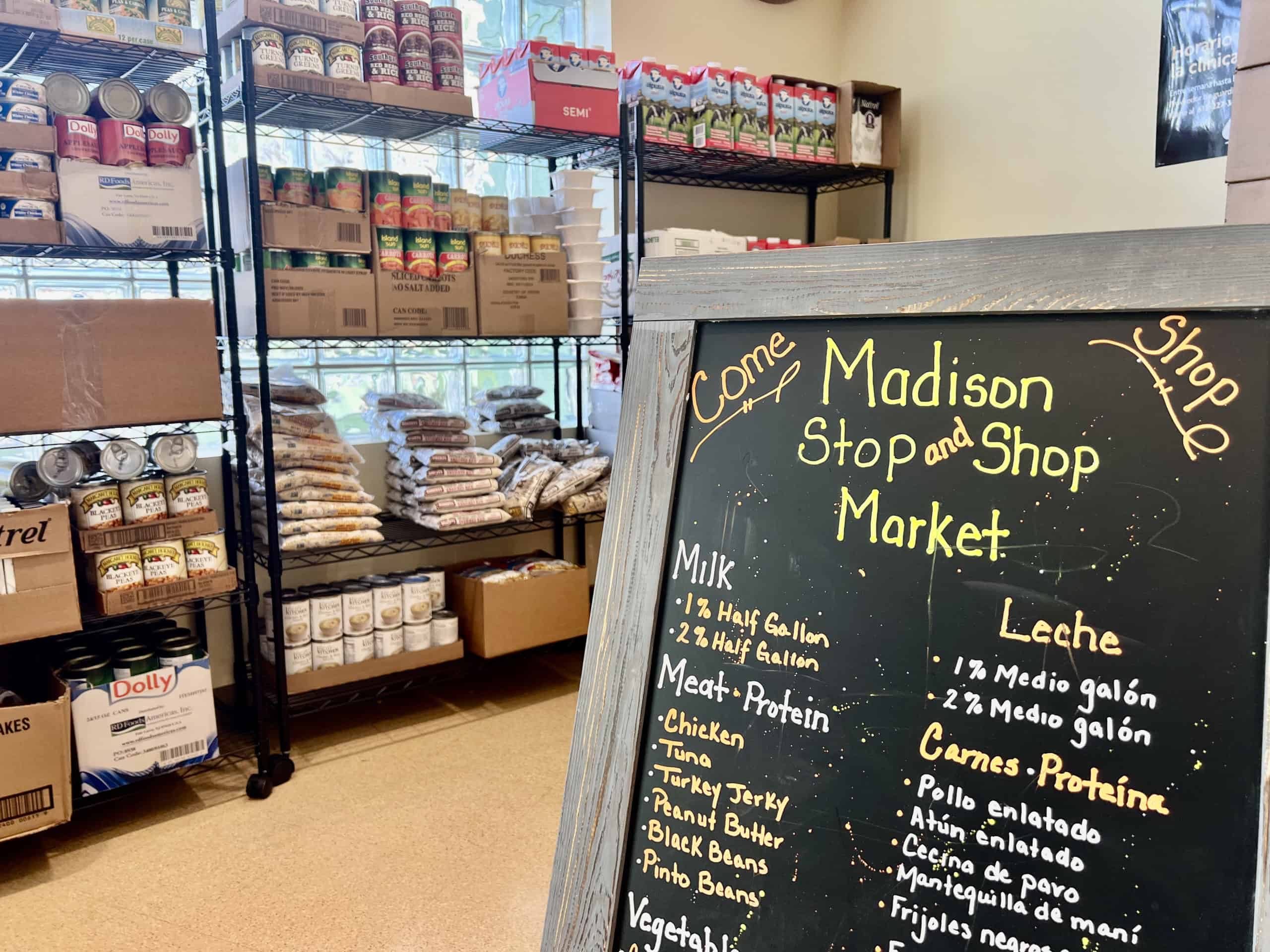 OnSite Food Pantries in Healthcare Clinic Address Hunegr and Health