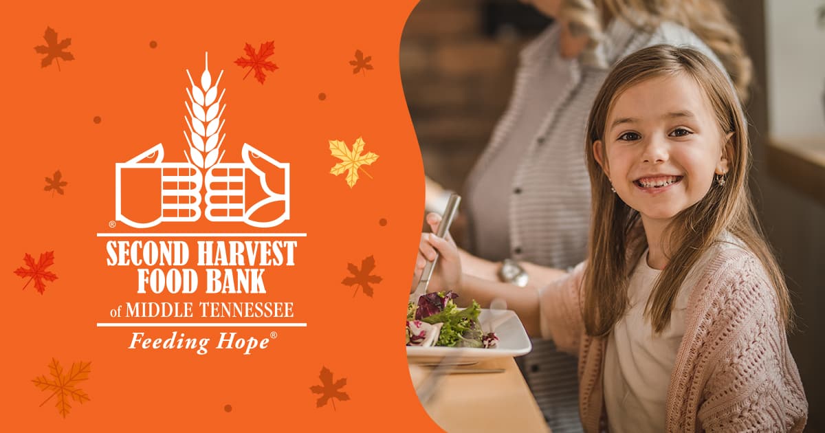 Donate Second Harvest Food Bank of Middle Tennessee